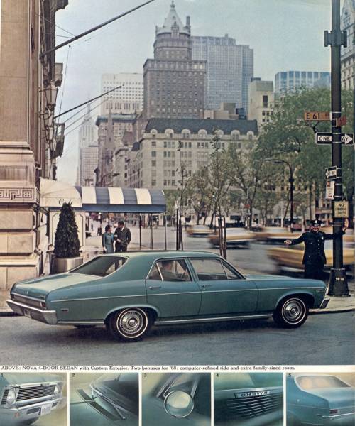 1968 Chevrolet Chevy II Nova Brochure Page 1